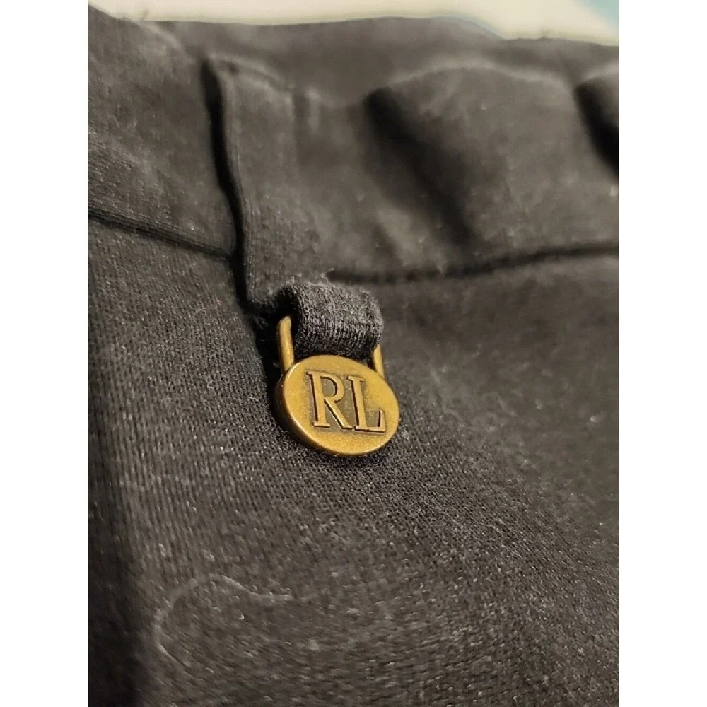 Polo‎ Ralph Lauren Trousers Kids Size 5 Black Equestrian School Uniform